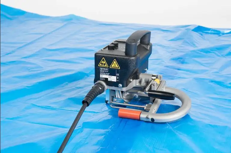  WELDY Miniwelder Tex2 Wedge Welder 230V 800W Plastic Welding Machine for Geomemberance HDP LD-PE PVC TOP FPO