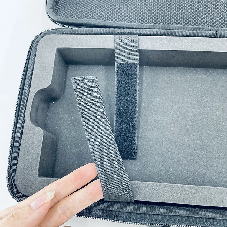 Hot Selling EVA Hard Shell Computer Game Keyboard Travel Carry Bag Case with Inserts