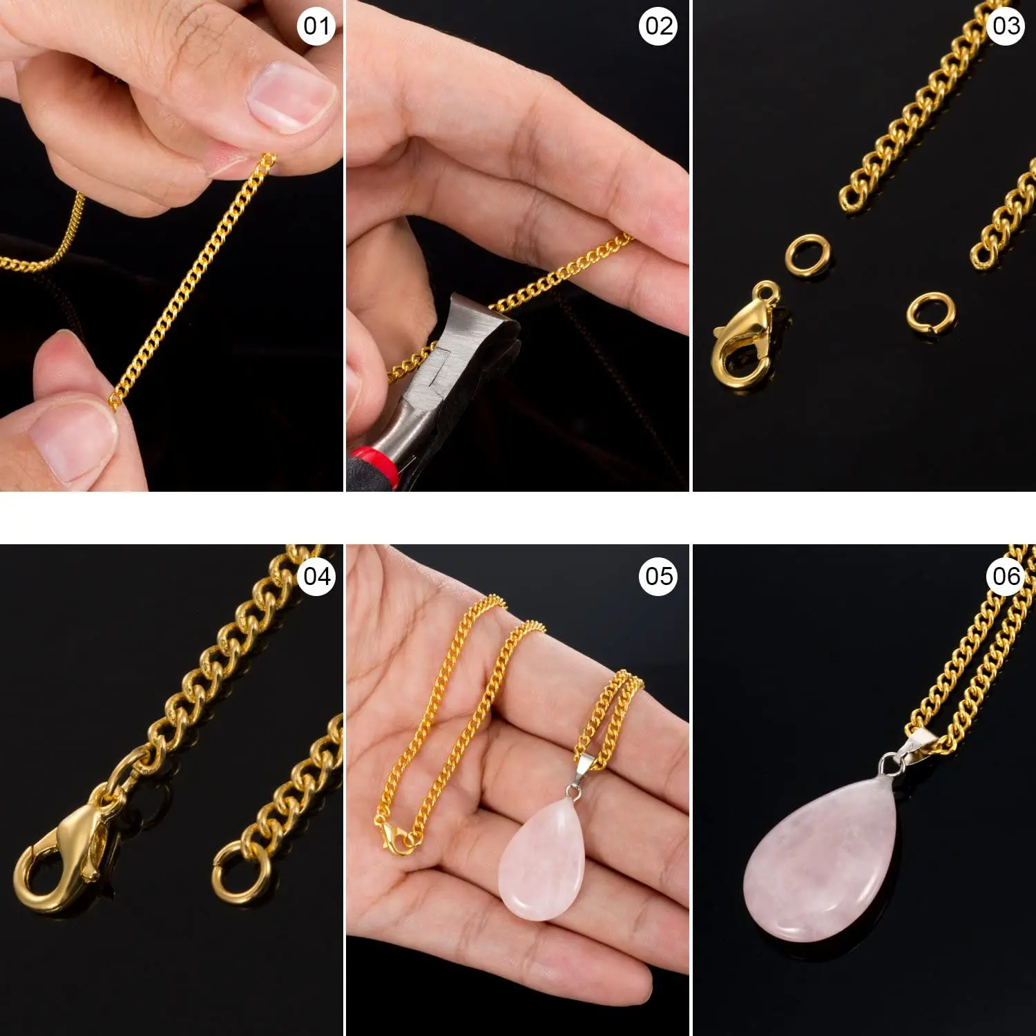 Best Selling Clay Cutters Polymer Set Charms Bracelets Chains Chain Ceramic Crystal Beads For Jewelry Making