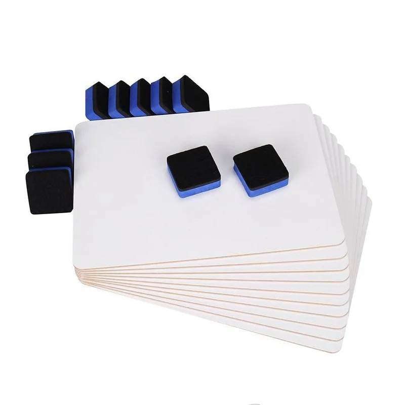 Manufacturer Customized 9X12 Inch Portable Double-Sided Writing Small Whiteboard, Dry Wipe Dust-Free Student And Child Board