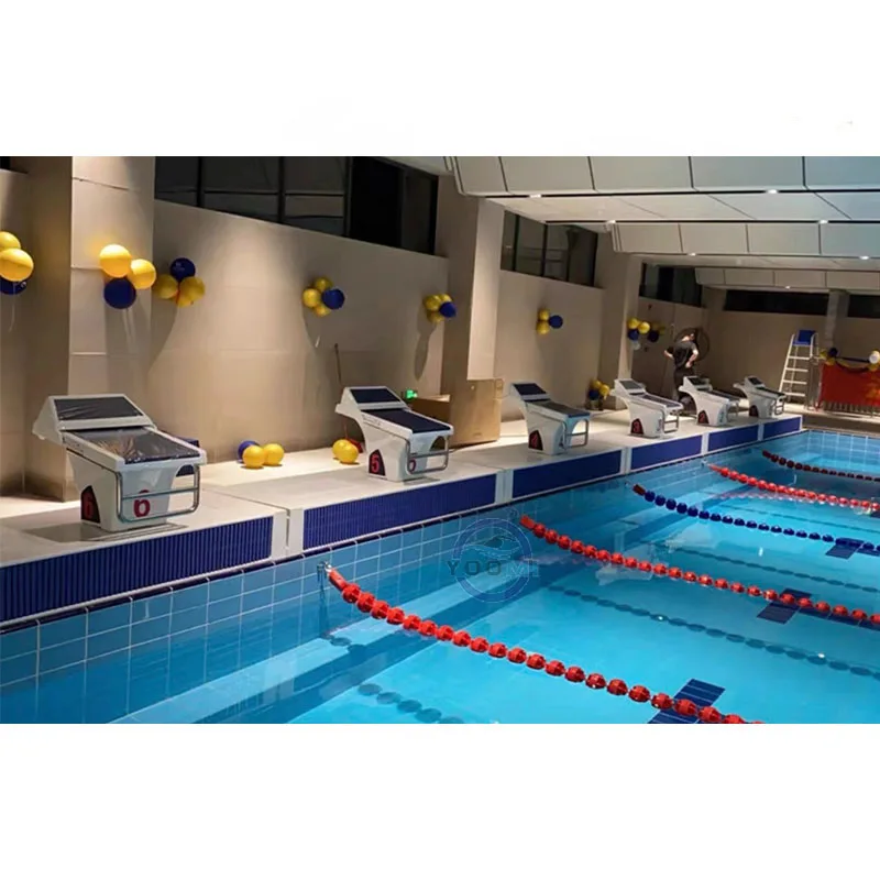 Factory olympic swimming pool professional start block competition jumping platform removable track starting blocks price