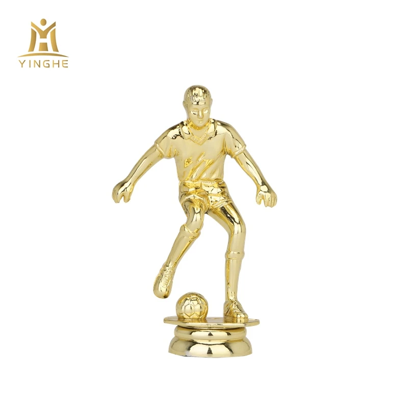 Wholesale custom plastic soccer trophies parts and components