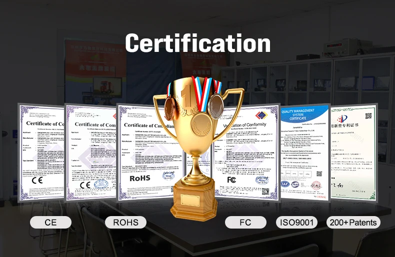 Smart Solution 7Inch HD IPS LCD Monitor with HDMI VGA BNC USB Interfaces - Free Sample Car Rearview Camera Support PC Compatible