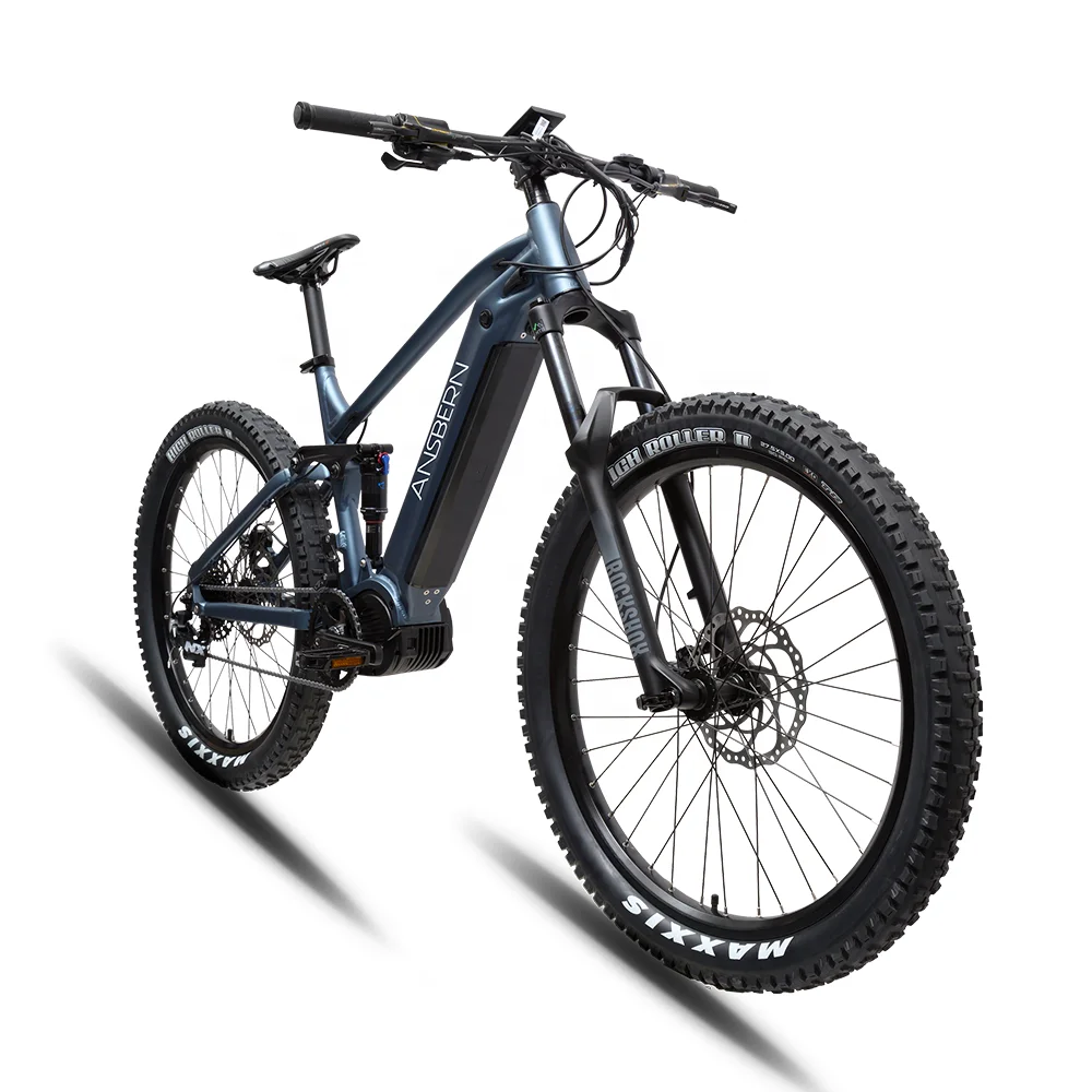 Ansbern 48V 1000W Mountain Electric Bike E-Bike G510 M620 Mid Drive Hidden Battery Bicycle for adult