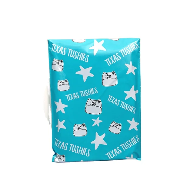 Custom low MOQ postal bags black matte logo jiffy shipping bag clothing poly mailing package