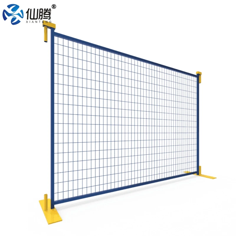 2024 Hot Selling Factory Custom Low Price Canadian Standard Outdoor Construction Temporary Fence Panels Portable Temporary Fence
