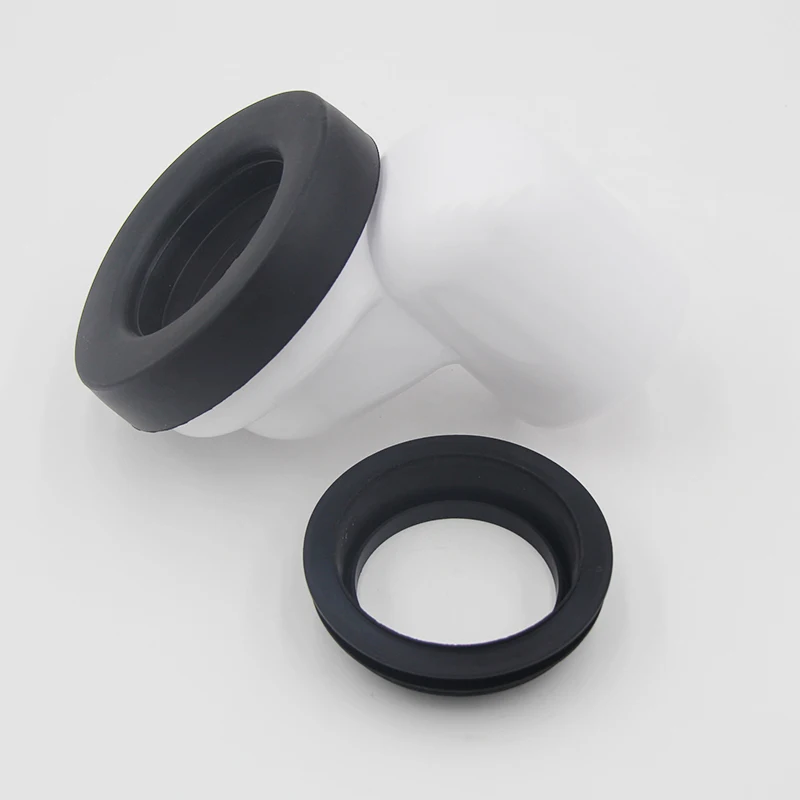 Bathroom Toilet WC Pan Connector Rubber Gasket Seal Toilet offset Connector Rubber Gasket