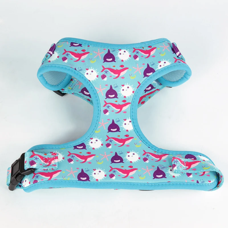 OKEYPETS Pet Supplies Summer Style Dog Vest Custom Neoprene Padded Mesh Dog Harness