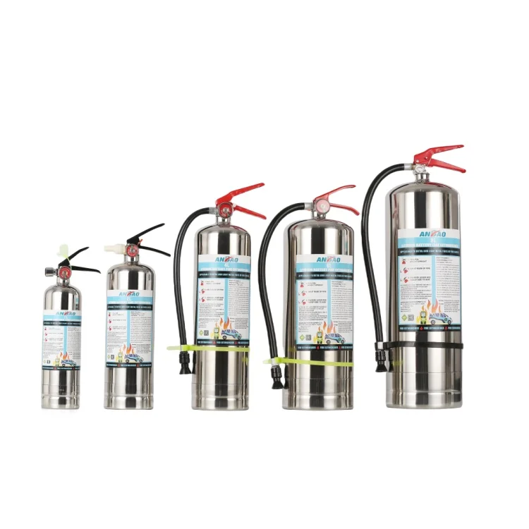6L portable lithium battery fire d grade extinguisher