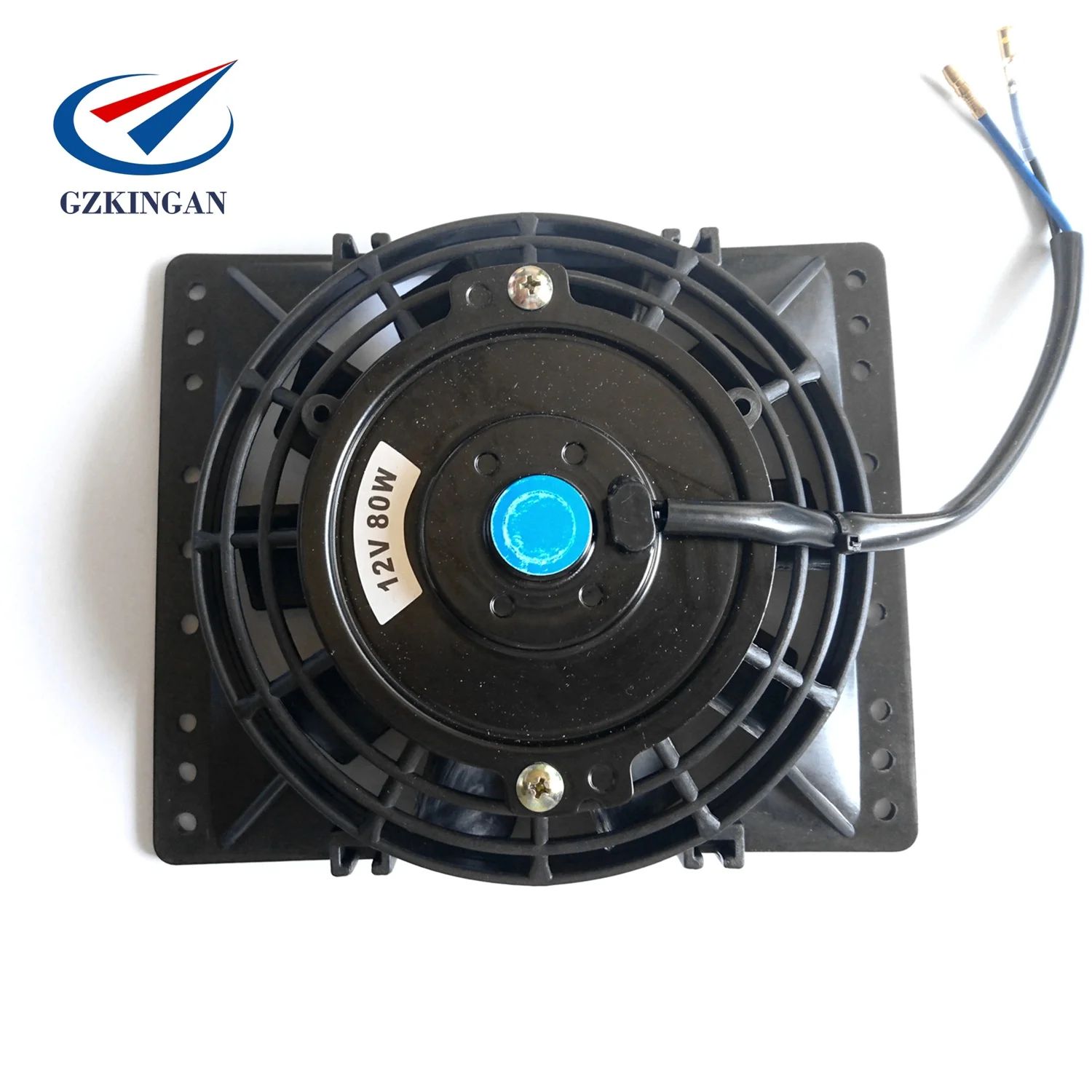 Small size DC cooling fan 6' 12V 80W pull type