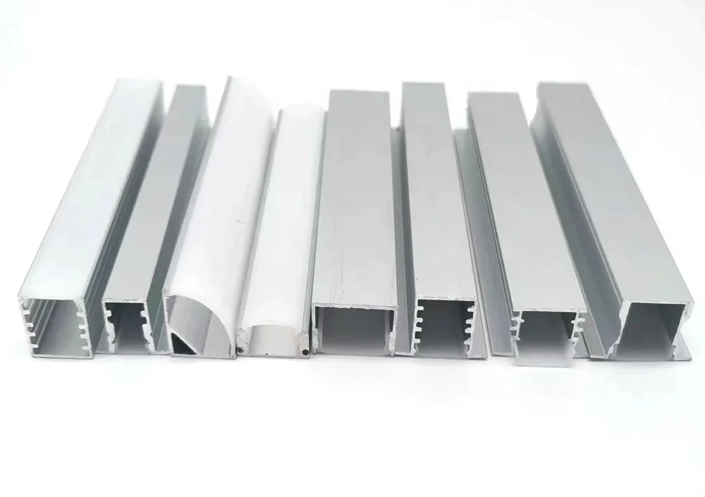Light Diffuser Corner Extrusion Channel Aluminium Profile for LED Strip