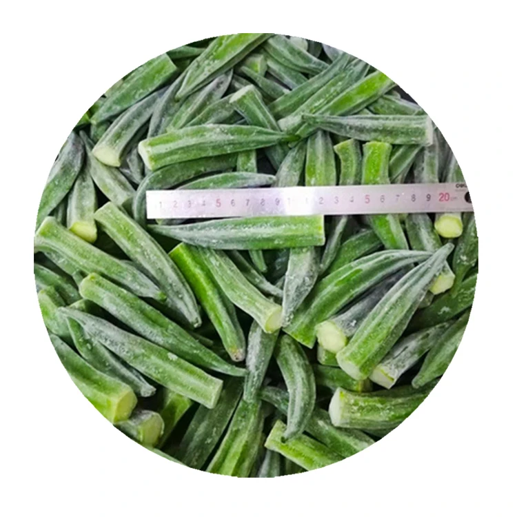 2021 best sale organic healthy food vegetables organic frozen okra