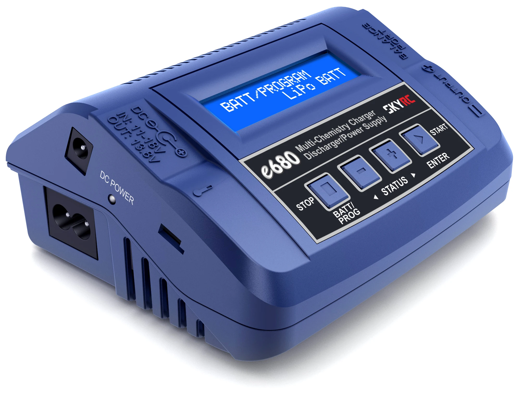 Skyrc e680 lipo battery Balance Charger 2s 3s 4s 5s 6s Li-ion Nimh Nicd Lipo Battery With Power Supply Wire Charger