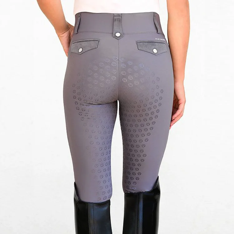 Hot Selling Riding Leggings OEM Horse Breeches Branded Equestrian Clothing Customized Horse Riding Tights