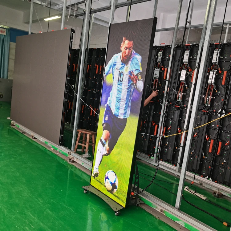 Sign HD Full Color USB WIFI Control Video Digital Indoor LED Poster Screen Player LED Poster Display For Shopping Mall Events