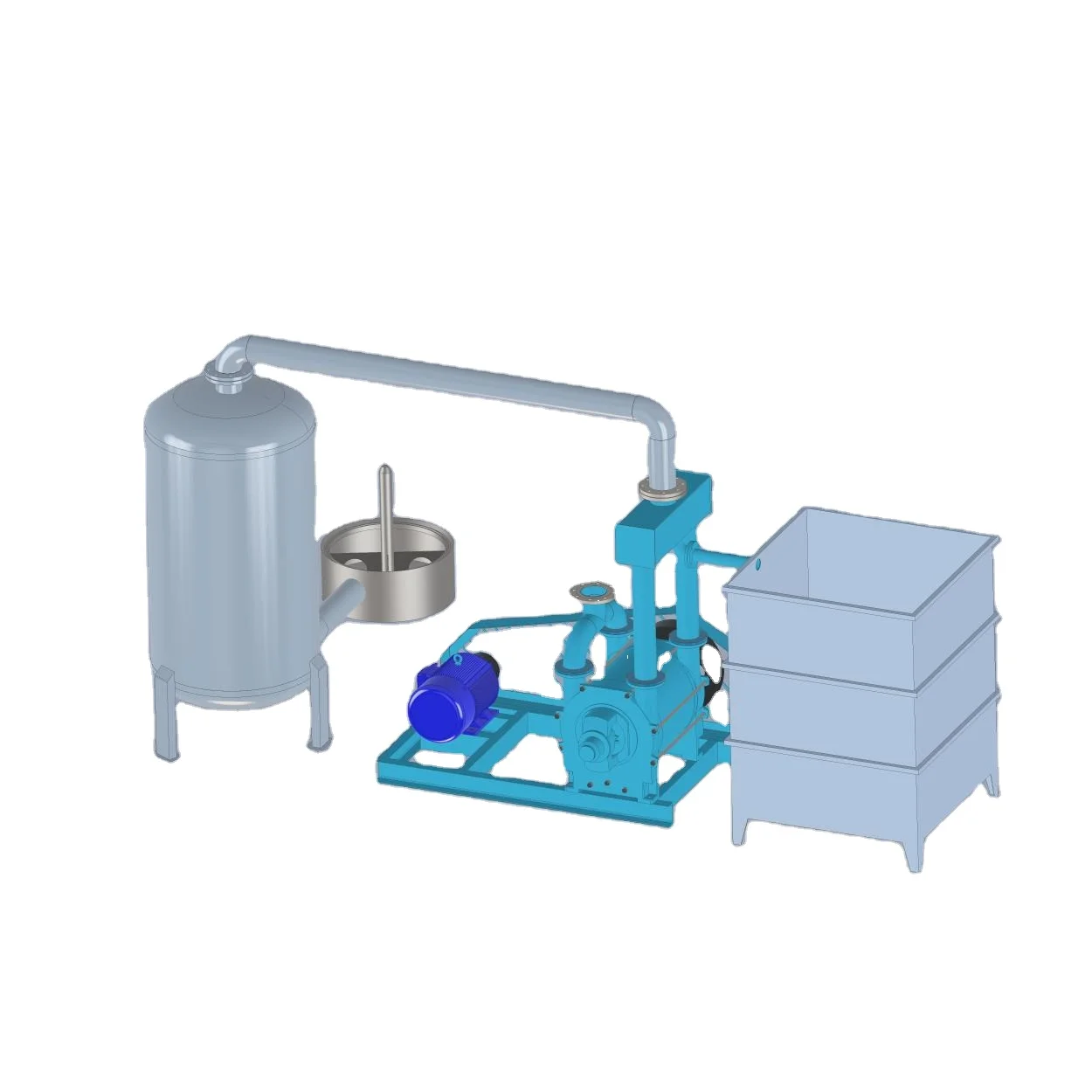 gauze bleaching machine with dryer and different output finishing