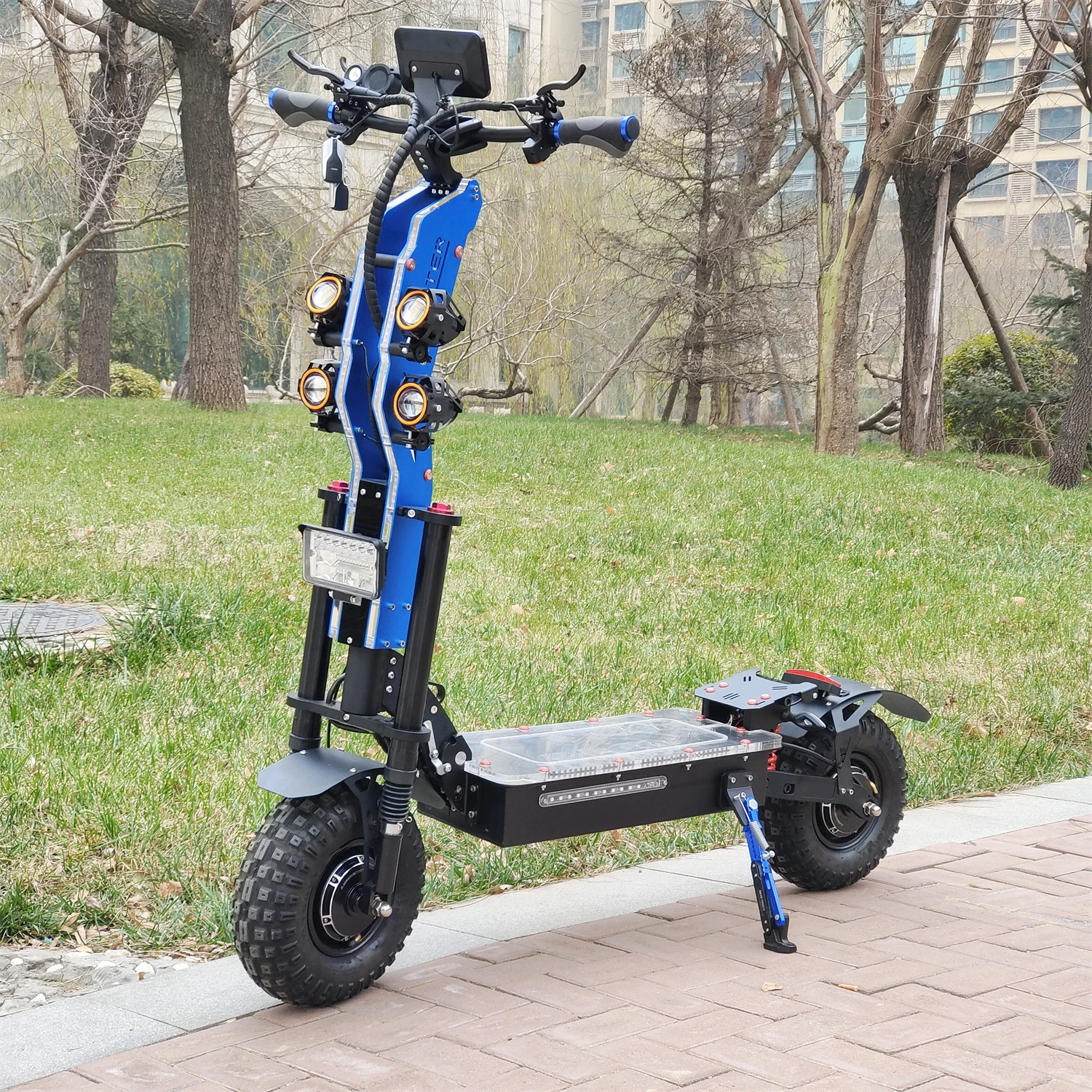 REALMAX Electric Foldable Scooter New Arrival Dual Motor Big Power Electric Bike