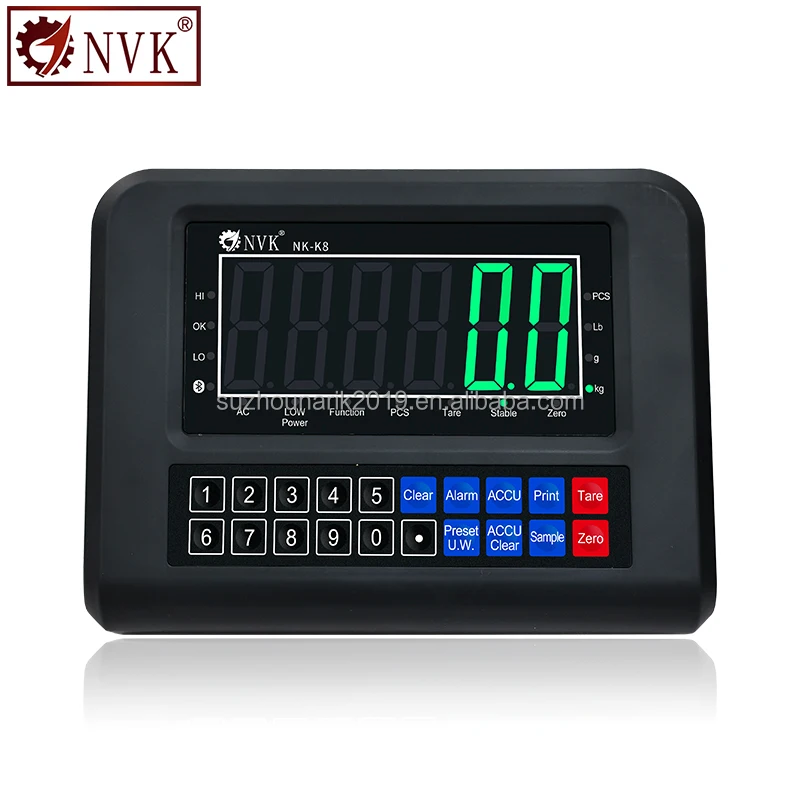 NVK K8 Weighing Indicator Electronic Weight K8 Indicator Cheap Weighing Load Cells Load Cell Indicator for Scales