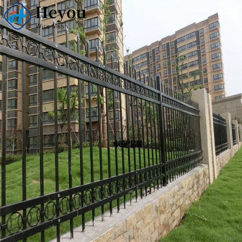 Guardrail/garden Fence Zinc Steel Metal Wrought Iron Garden Fence Garden Fence 8 Feet