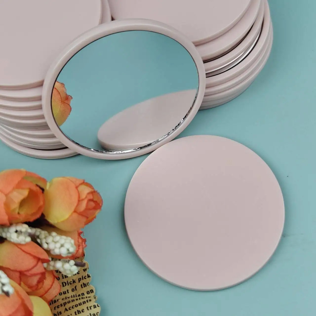 Round Single Side Small Makeup mirror Mini Cosmetic Mirror Promotional Beauty Mirror