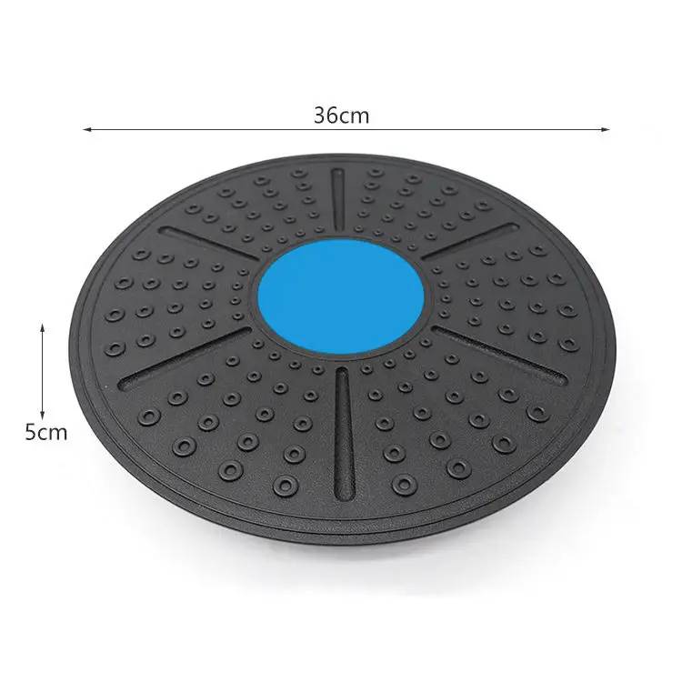Yoga Balance Board Training 360 Degree Workout Rotation Massage Stability Disc Round Plates Board Gym Waist Twisting Exerciser
