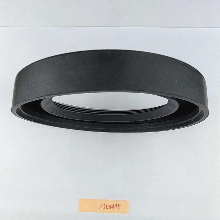 Custom black rubber high temperature and corrosion resistant sealing ring for auto parts machine