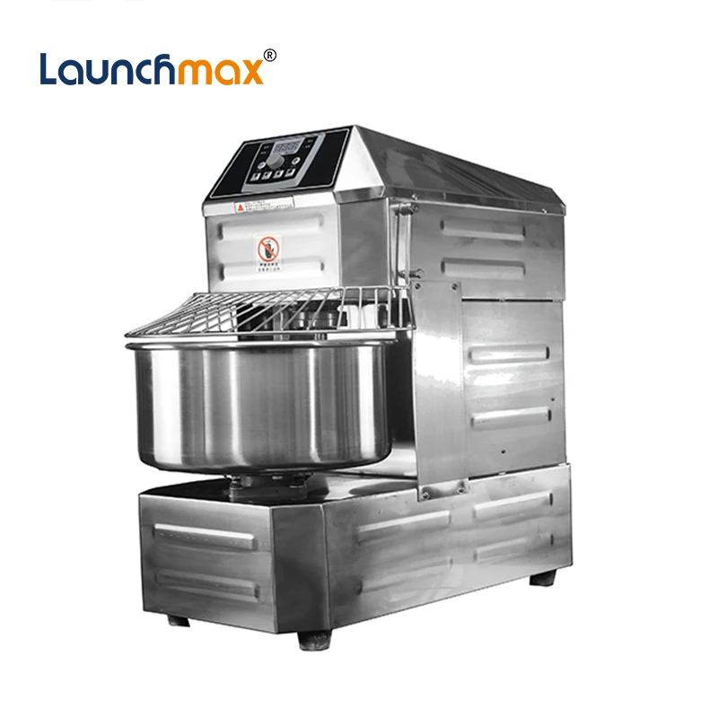 Hotel Restaurant Bakery Bread Dough Kneader Industrial Commercial 12kg 30L Spiral Mixer