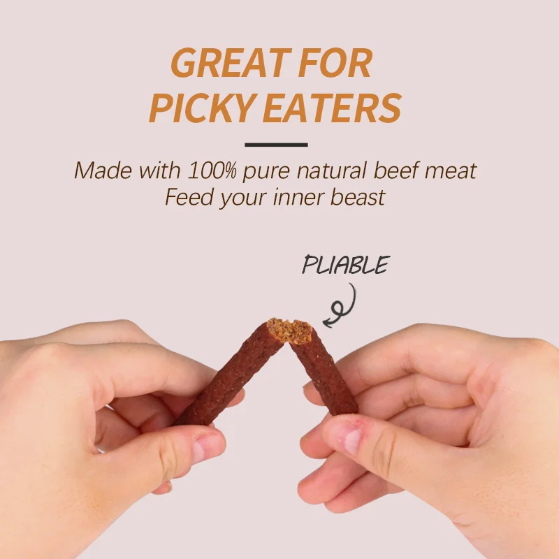 Organic 2022 Love at 1st Bite Bully Sticks Beef Sticks as Delicious Dog Chews in Bulk Nutrient Rich Dog Food