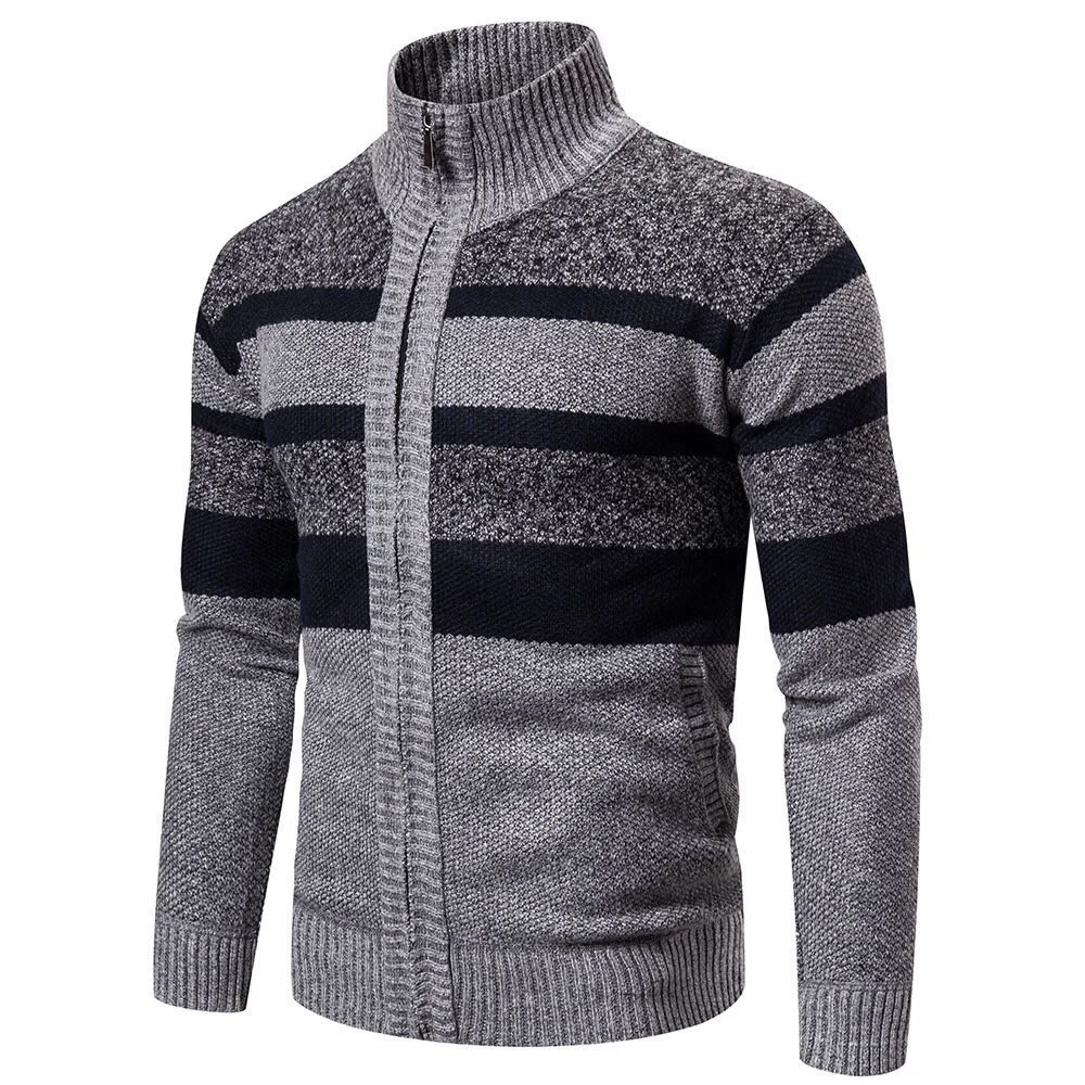 2020 New Design Christmas Sweaters Mens Sweaters O-neck Gray Long
