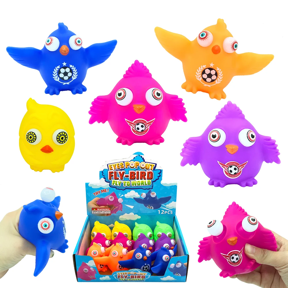 Симпатичная игрушка для снятия стресса сенсорная игрушка-антистресс пластиковая с принтом футбольный мяч мультяшные рисунки