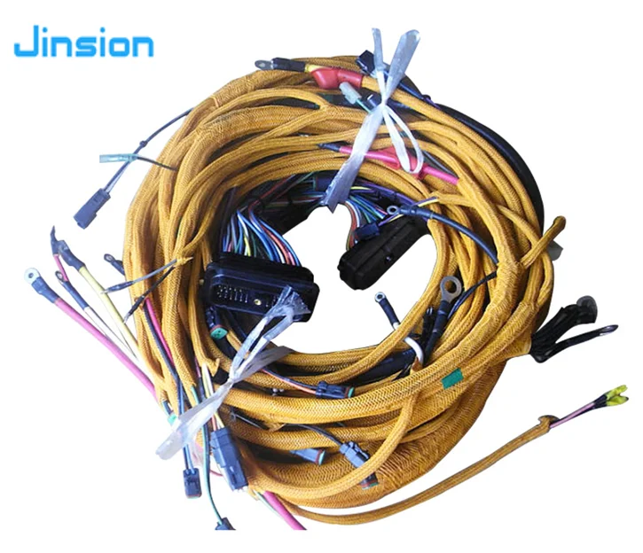 JINSION Drop shipping for higher quality Excavator 320C Cab External wire harness 204-9499 186-4605 AS-CHASSIS