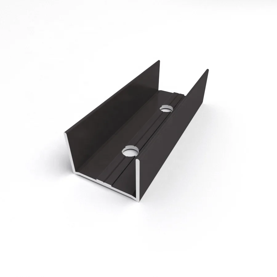 Aluminum Solar Mounting Clamp Solar Panel Mid Clamp For Solar Panels Solar Kits Solar Mount Solutions Solar Panel End Clamps