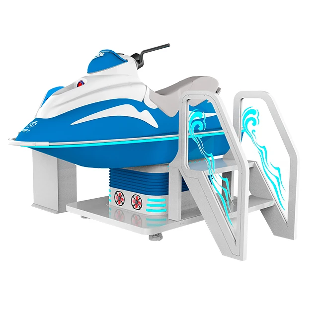 JMDM 9D Earn Money Machine Virtual Reality Motorboat Simulator VR Powerboat Equipment For Amusement Park