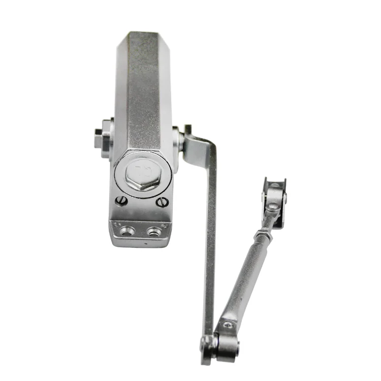 Automatic door closers Aluminium Body Adjustable Closing Latching Speed Hidden door closer for 40-65kg door