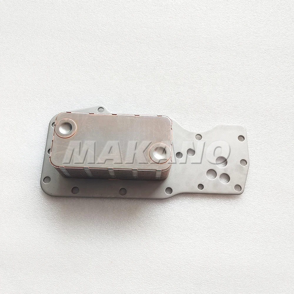China Oil Cooler Suppliers Diesel Engine ISDe QSB6.7 Oil Cooler 3975818 for Excavator Komatsu 6D107