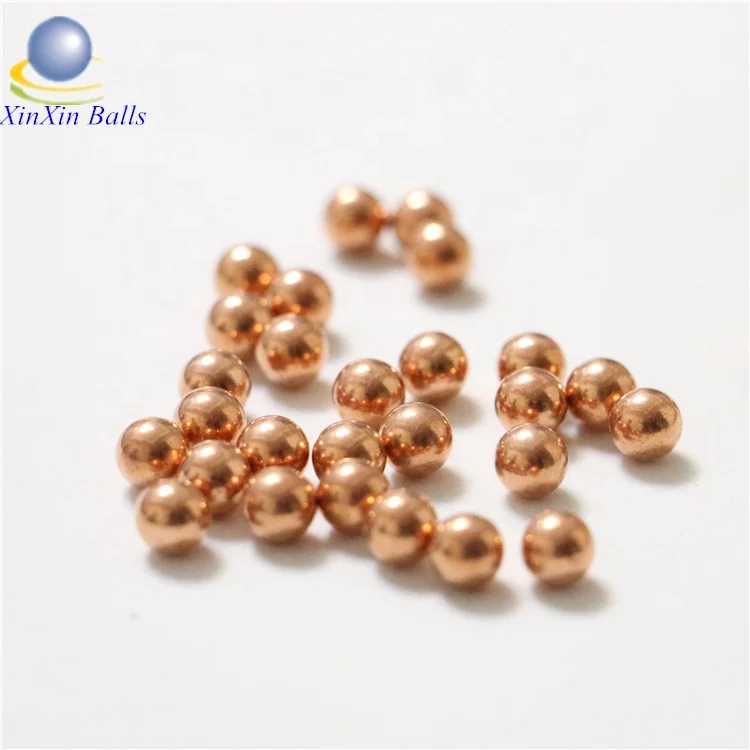 Твердый 1 мм 2 мм 5 мм 6 мм 12 мм медный шар/медная Сфера