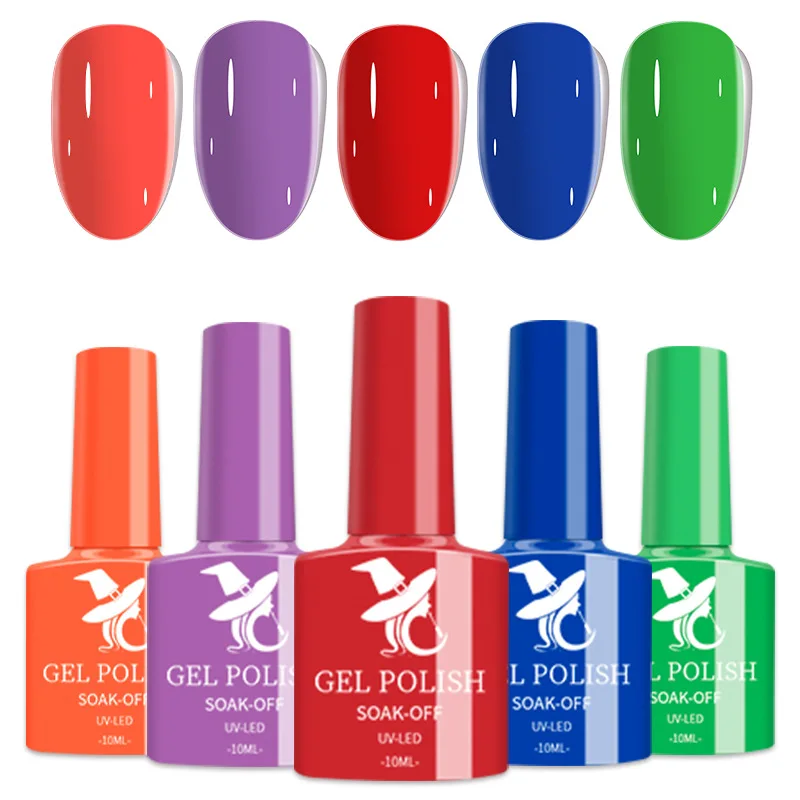 Wholesale Beauty Products 48 Colors Gel Polish Refill Uv Gel Nail Polish Kit Long Lasting Gel Nail Polish Set For Nail Art