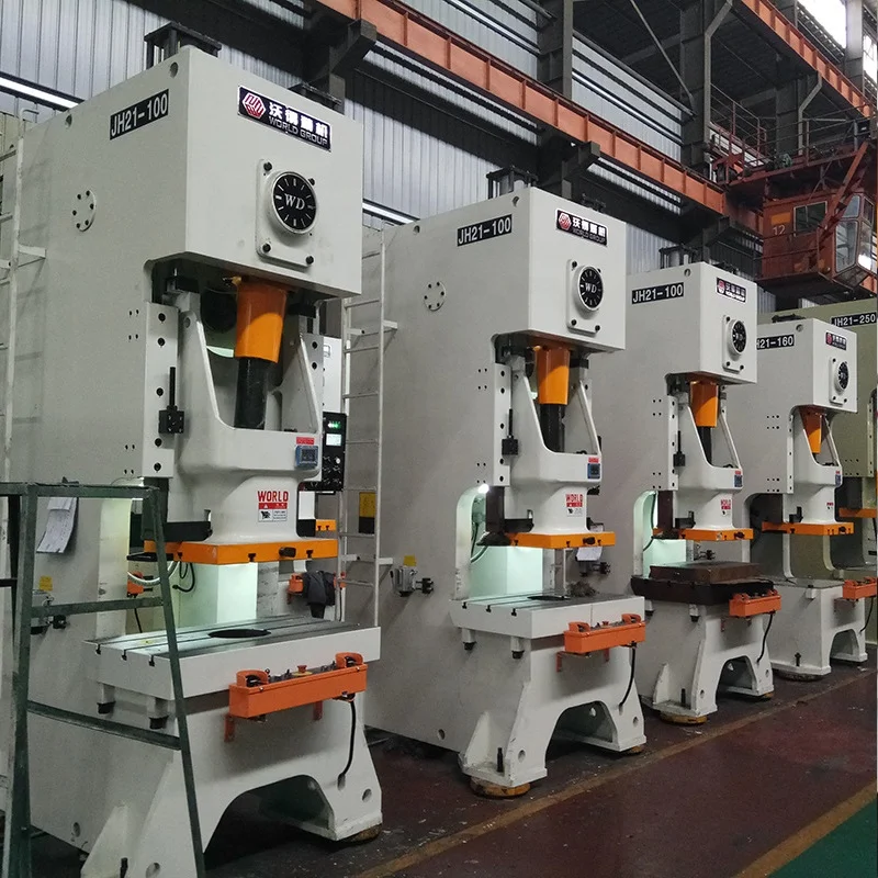 High-quality products JH21-400T C type eccentric pneumatic power press 400 ton punch 2023 Hot selling