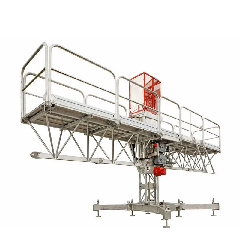 Mast Single Lift SCP200 / 12D Construction Mast Climbing Work Platform