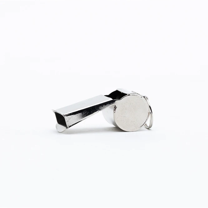 Wholesale custom Outdoor Whistles football basketball soccer sports  Referee Bird Instrument Metal Whistle