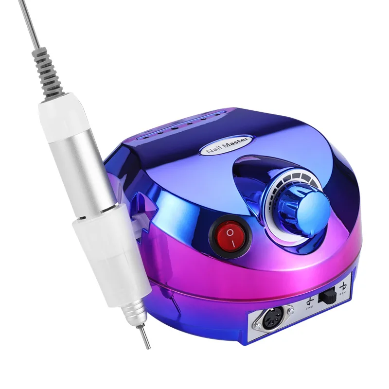 Portable Electric Drill for Shaping Buffing Removing Acrylic Nails Gel Nails Manicure Pedicure Kit