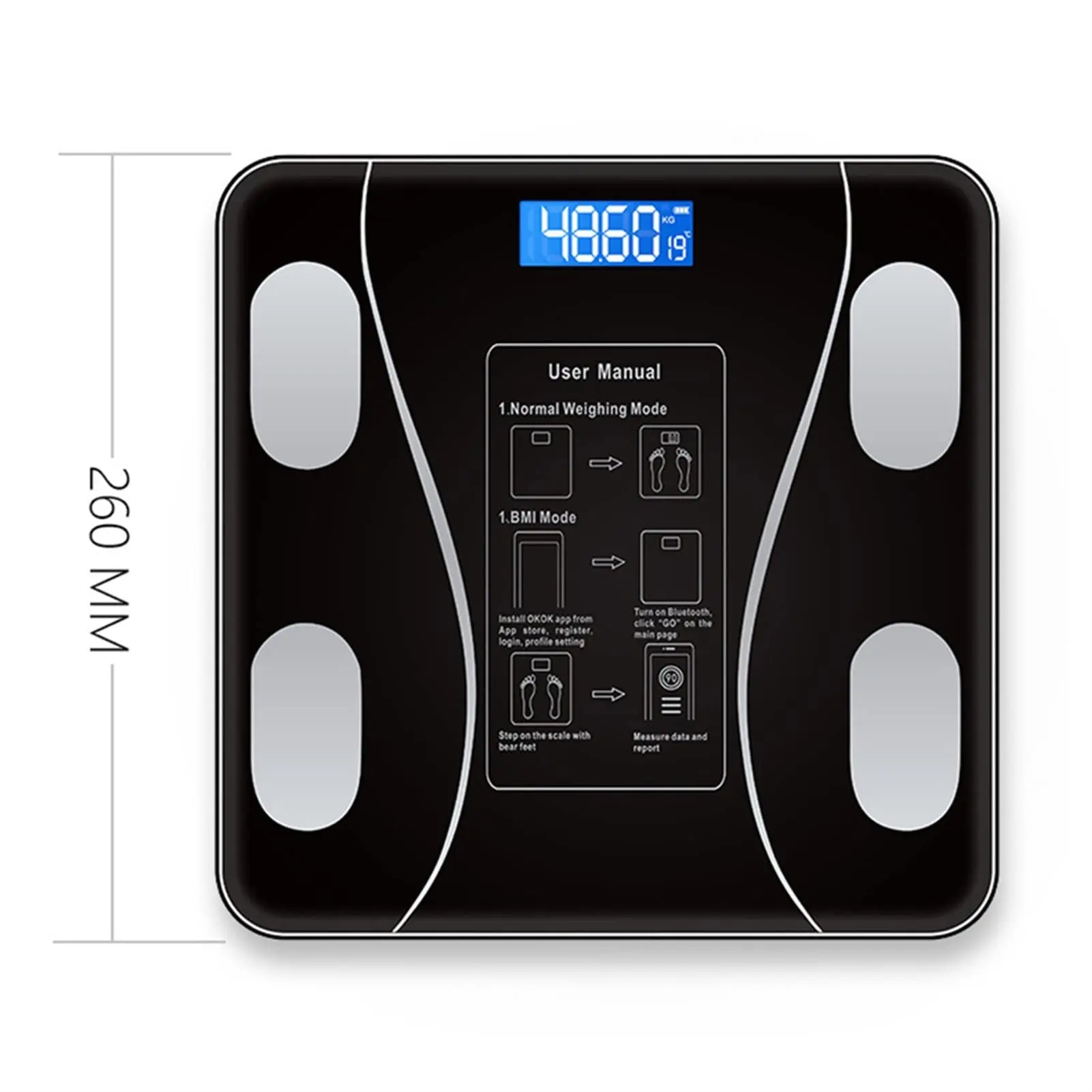 Good Price Smart Scale Personal Household Bmi Scales Weighing Electronic