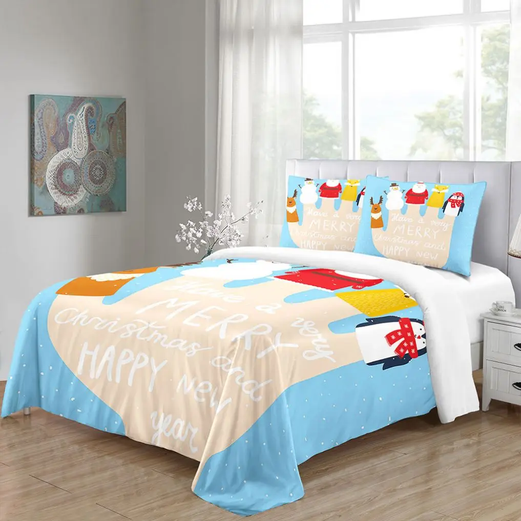 NIGHTMARE BEFORE CHRISTMAS BEDDING DUVET COVER SET OF KIDS JACK SKELLINGTON BEDDING SET