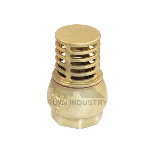 high quality price superior brass cw617n foot valve