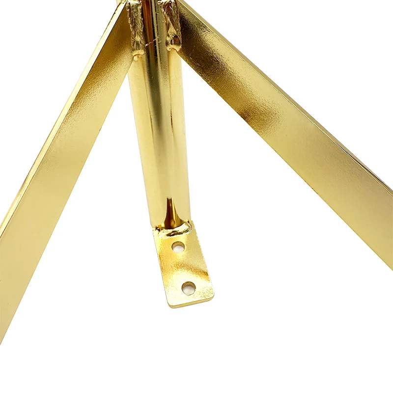wejoy customized 18cm gold silver iron sofa legs metal table legs for furniture