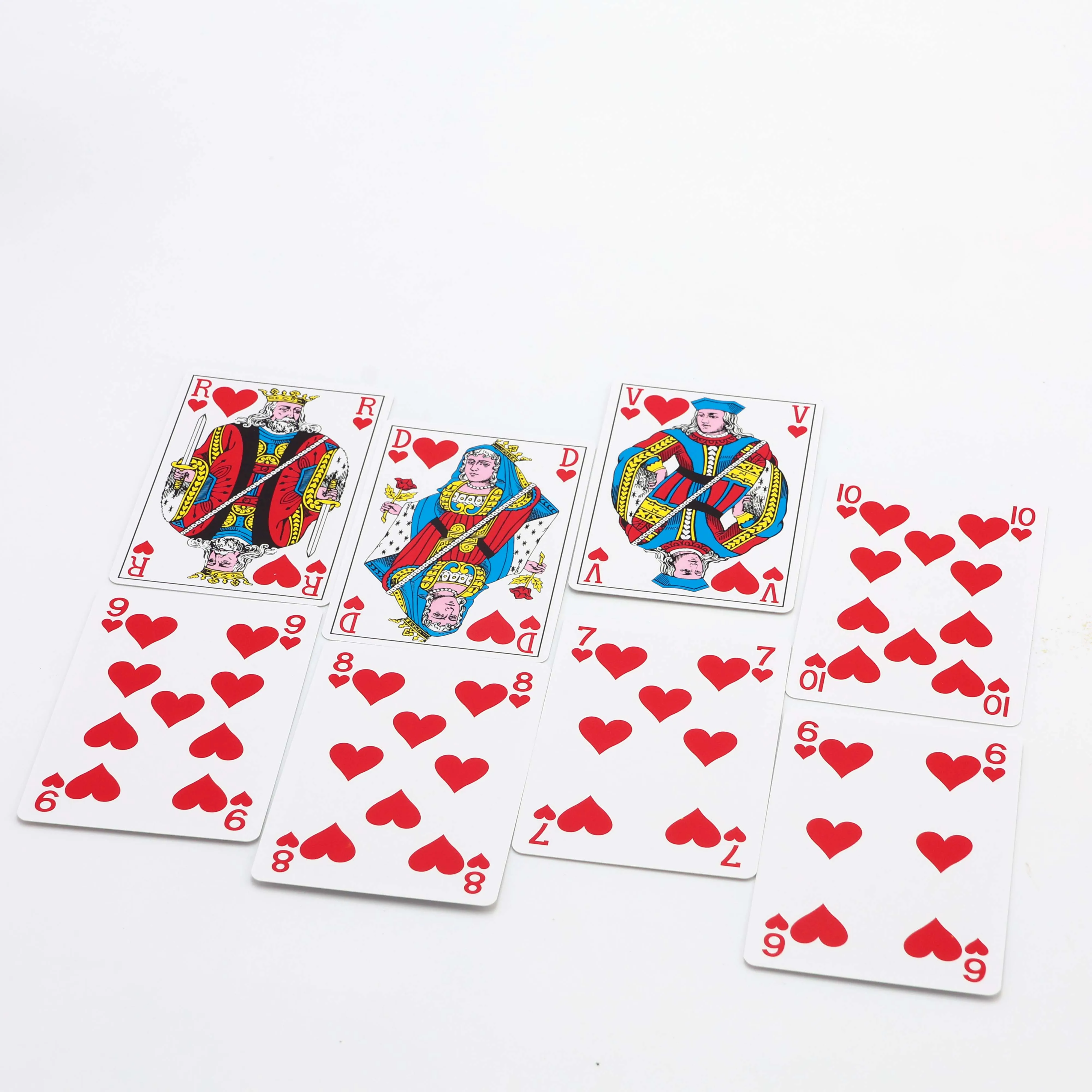 Customized Logo Paper Game Playing Card Advertising  Waterproof Playing Cards 63*88 mm playing cards paper poker