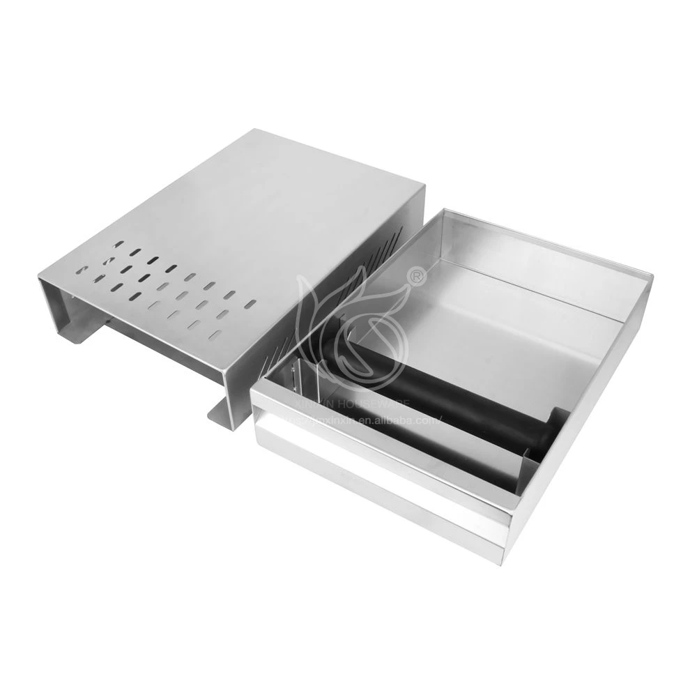 New Design Espresso Stainless Steel Knock Box Drawer Coffee Ground Knock Container