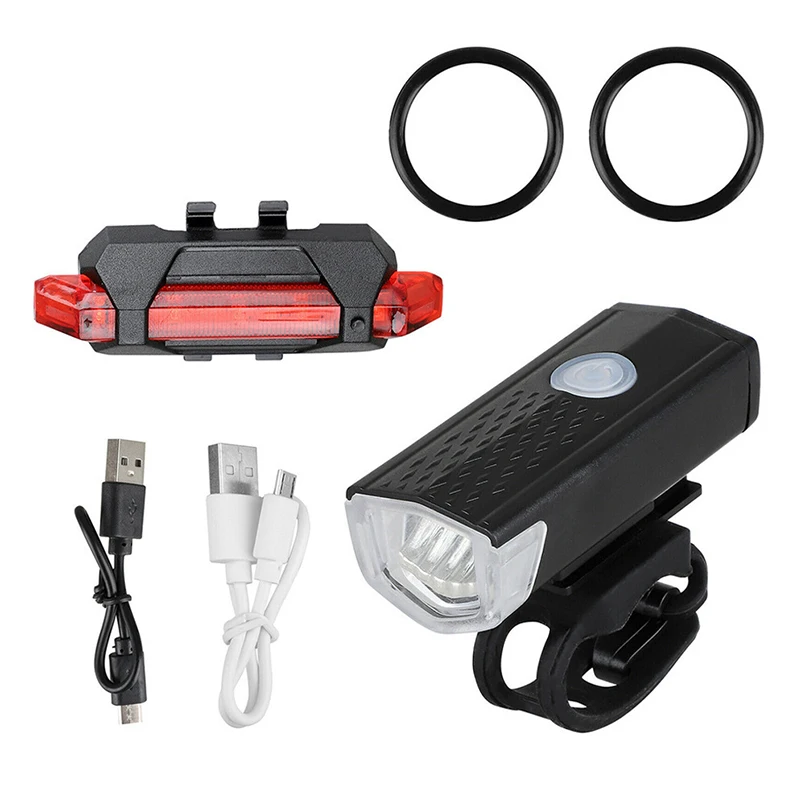 SIVI Hot sales Bike Front Tail Light Usb Charging Waterproof Headlight Bicycle Light Set