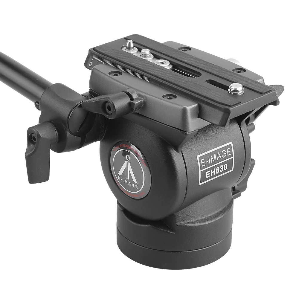 E-IMAGE MC800 + 630FH профессиональный компактный и Портативные операторские рельсы из углеродного волокна монопод для видеокамеры с панорамной головкой телескопическая Охота штатив-Трипод