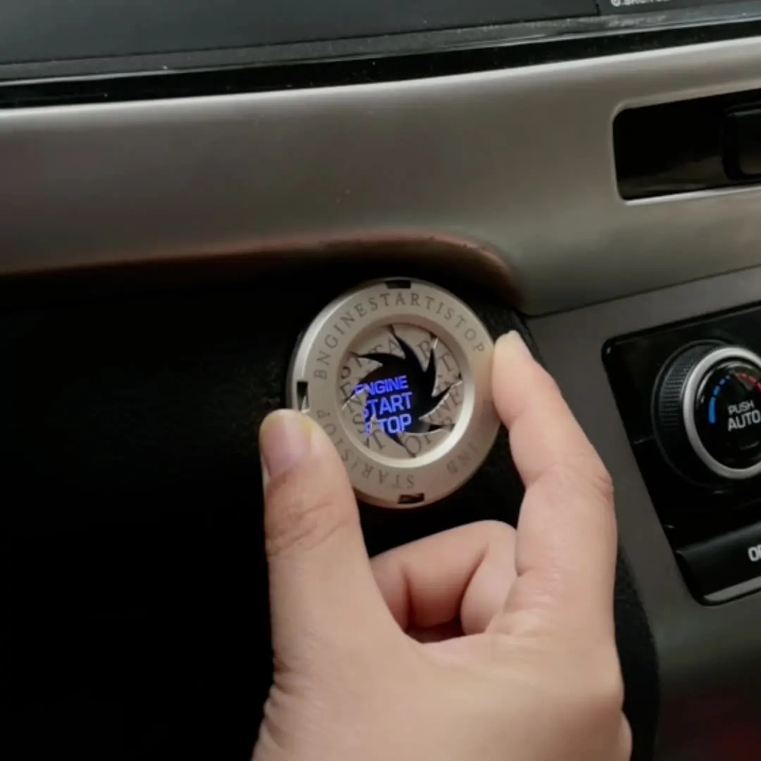 Новинка 2022, украшение для автомобиля, кнопка запуска и остановки двигателя, крышка кнопки запуска и остановки двигателя, аксессуары для интерьера автомобиля
